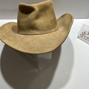 NEW Minnetonka VTG Suede Cowboy Hat SZ-M